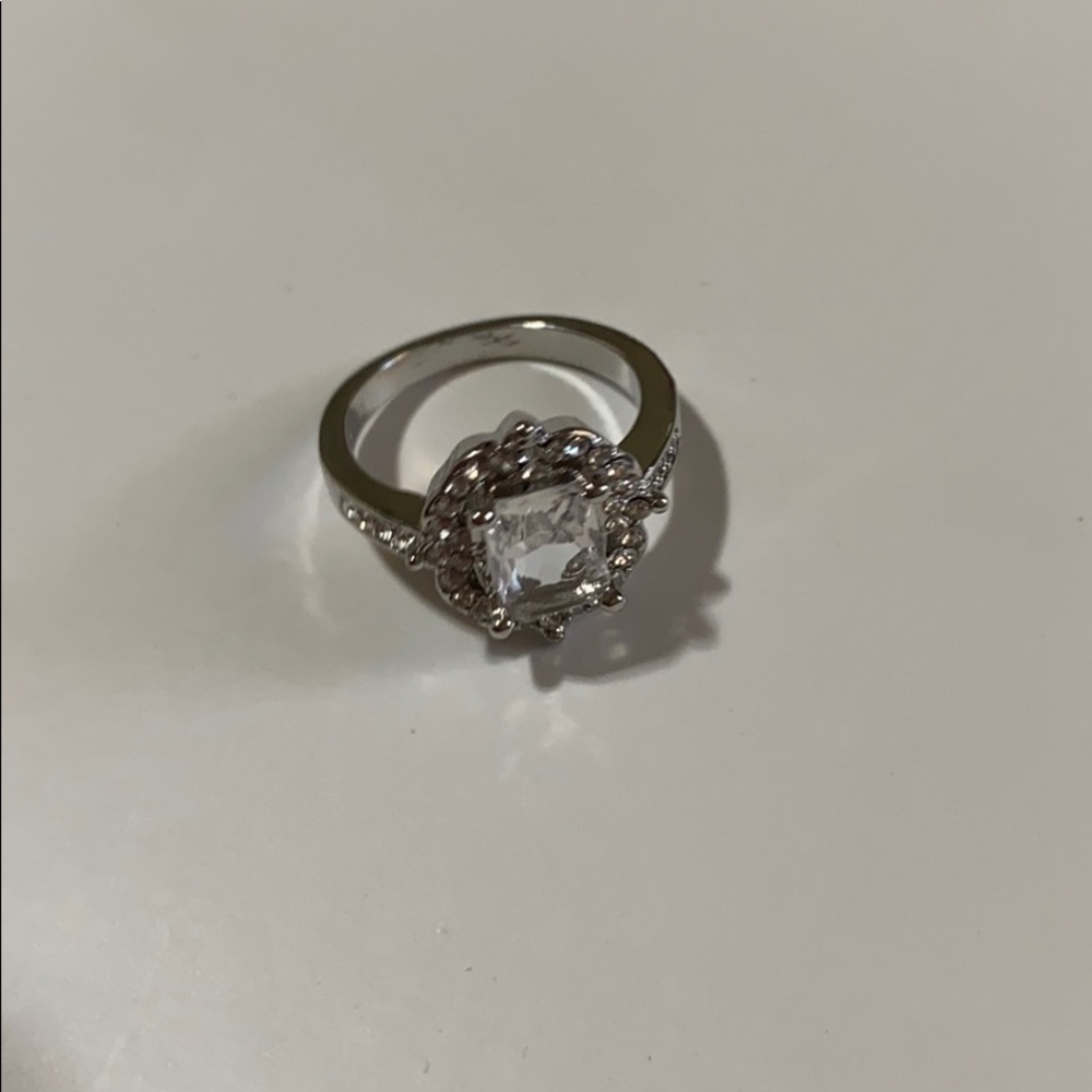 925 Silver Plated Jewelry Wedding Ring - Picture 3 of 6